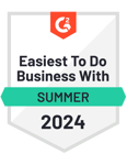 Easiest to do business with Summer 2024